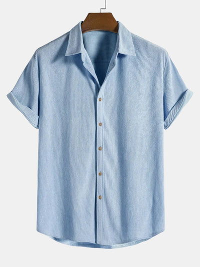 Chemise élégante en velours côtelé