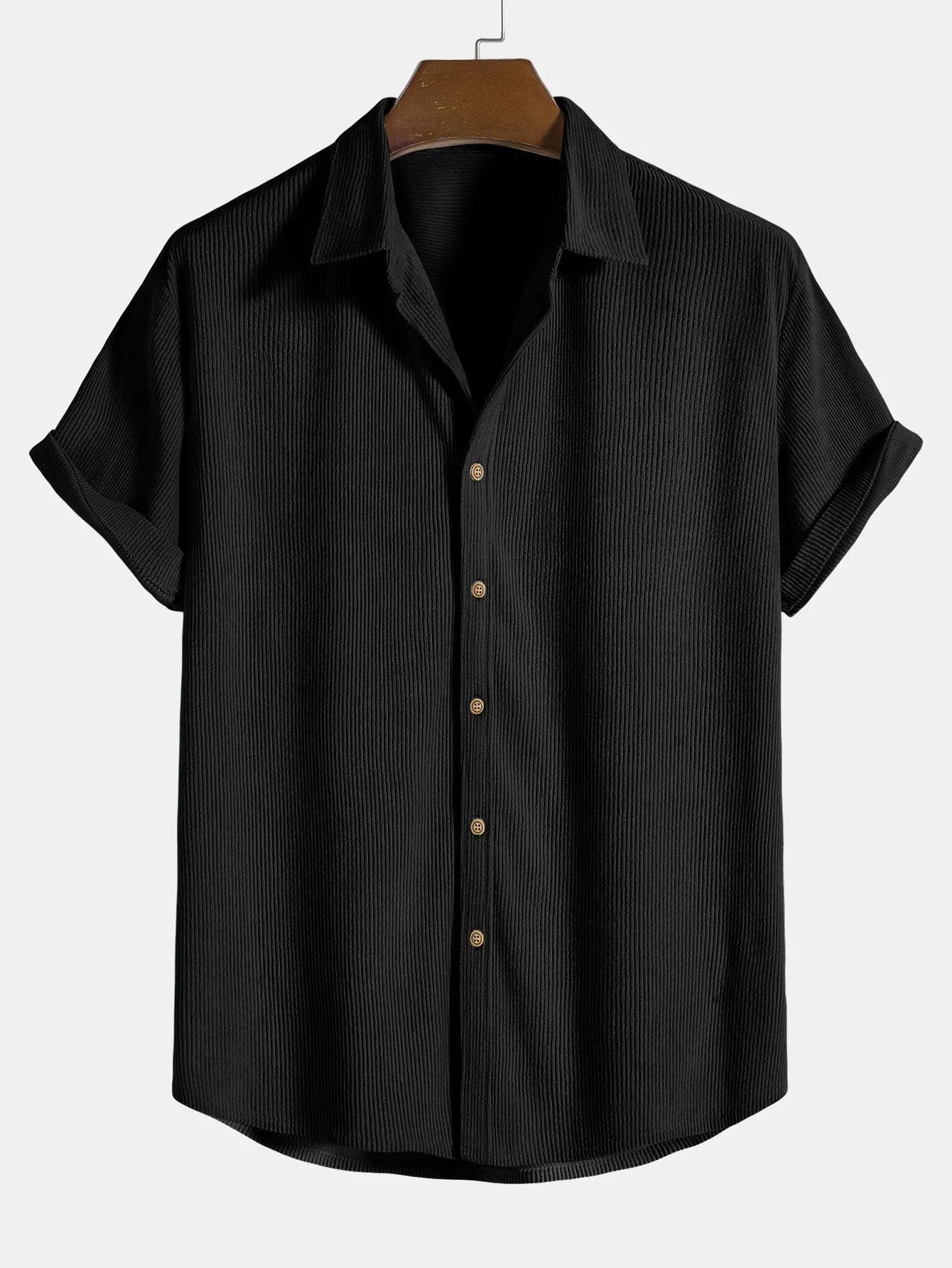 Chemise élégante en velours côtelé