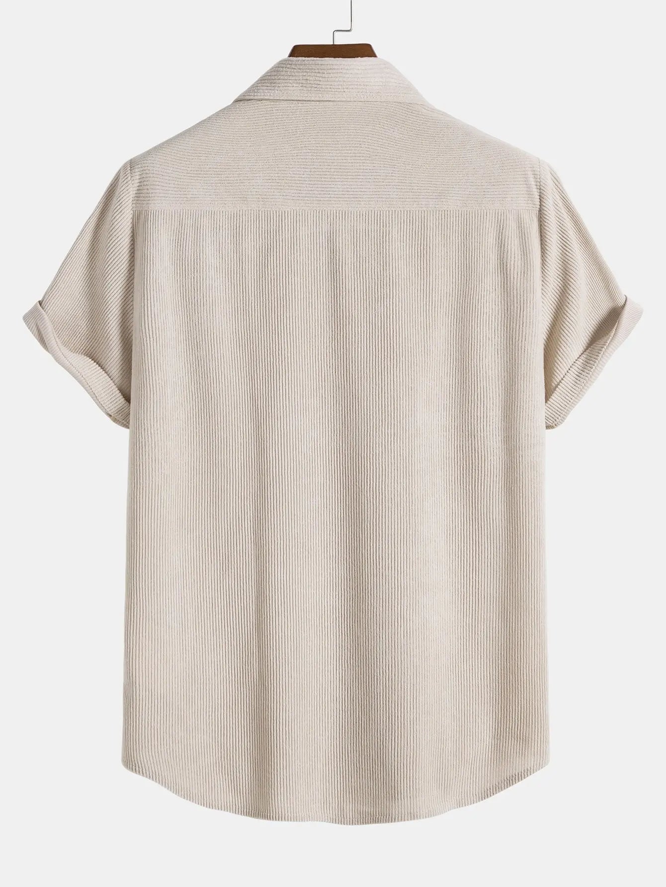 Chemise élégante en velours côtelé
