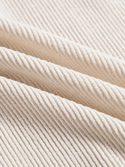 Chemise élégante en velours côtelé