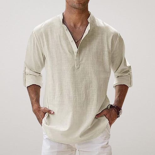 Chemise d’été en lin CAPRI