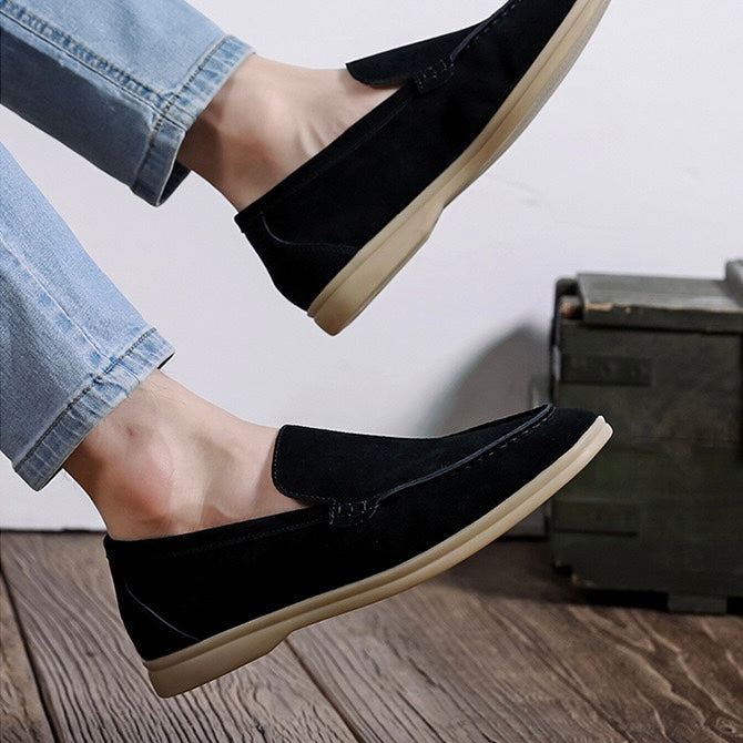 Old Money Premium Suede Loafers