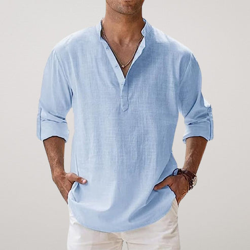 Chemise d’été en lin CAPRI