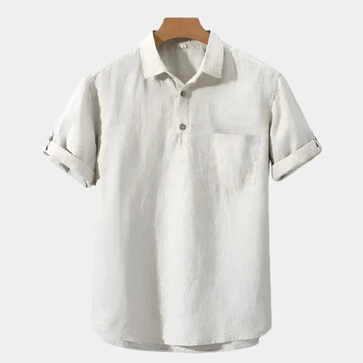 Polo en lin essentiel