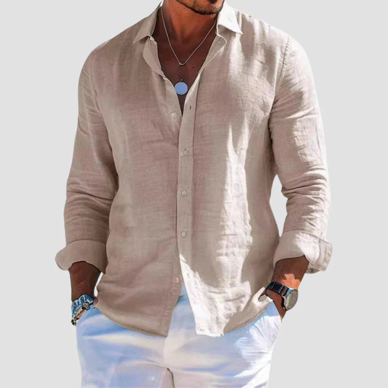 Chemise en lin TAORMINA
