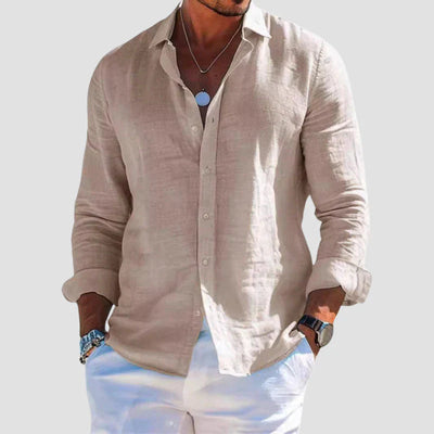 Chemise en lin TAORMINA