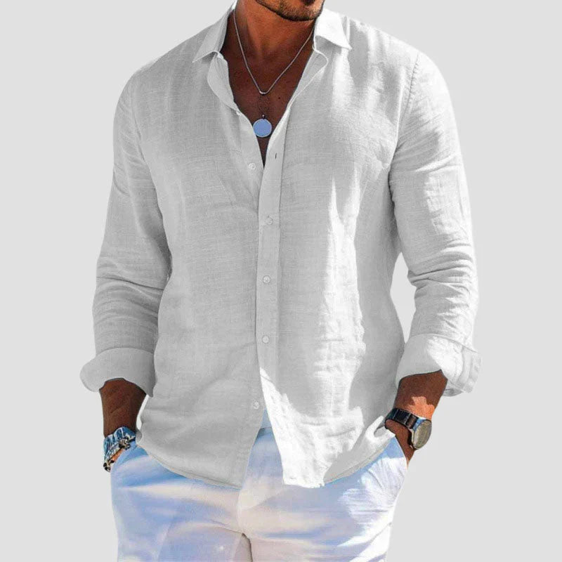 Chemise en lin TAORMINA
