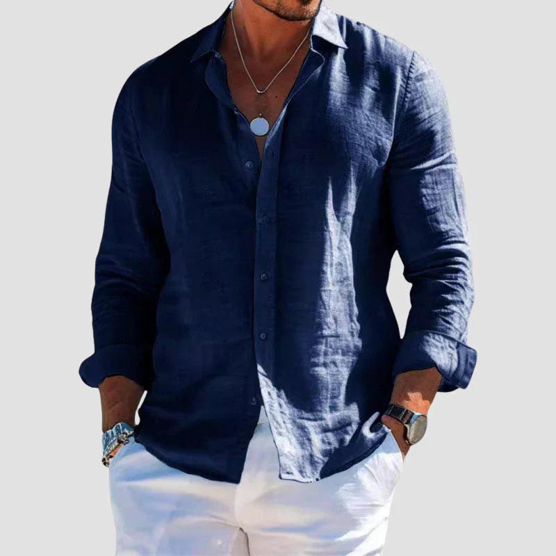 Chemise en lin TAORMINA
