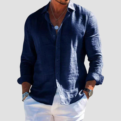 Chemise en lin TAORMINA