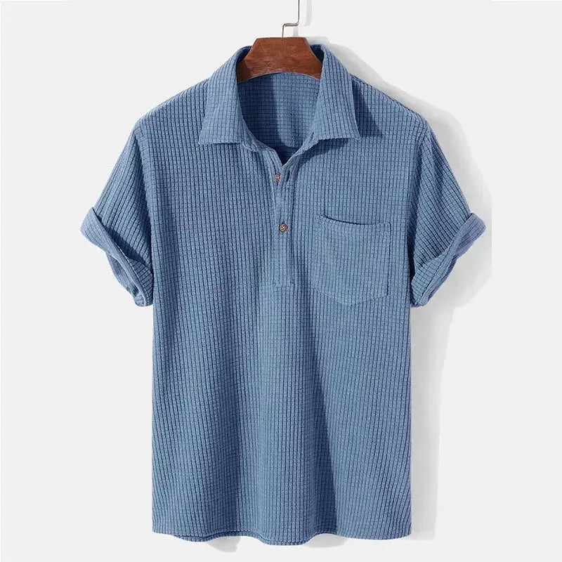 Chemise élégante texturée