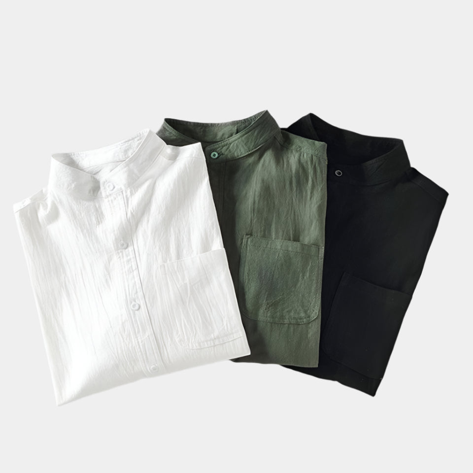 Chemise en lin premium MILANO