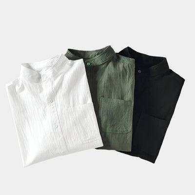 Chemise en lin premium MILANO
