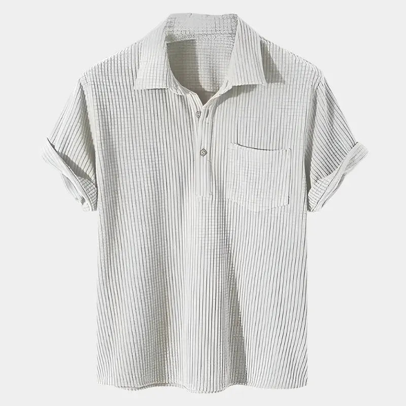Chemise élégante texturée