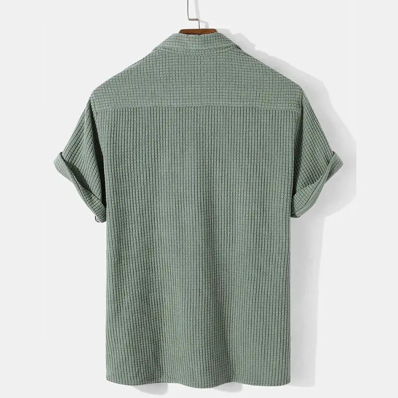 Chemise élégante texturée