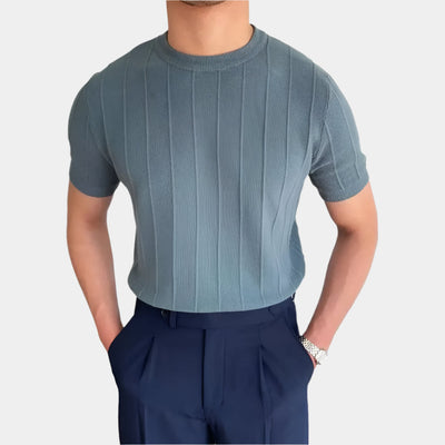 Chemise rayée classique et luxueuse