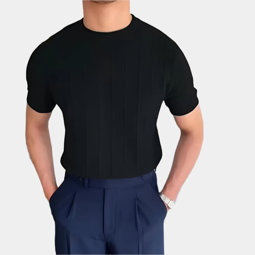 Chemise rayée classique et luxueuse