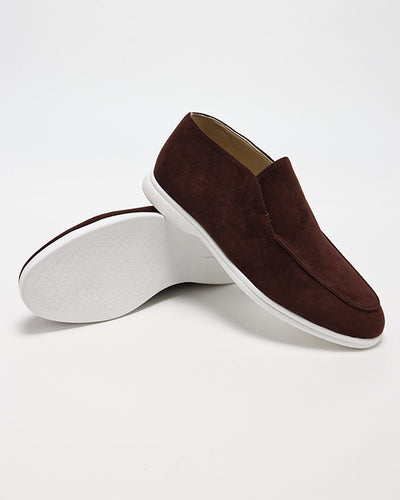 MONACO High Suede Loafers
