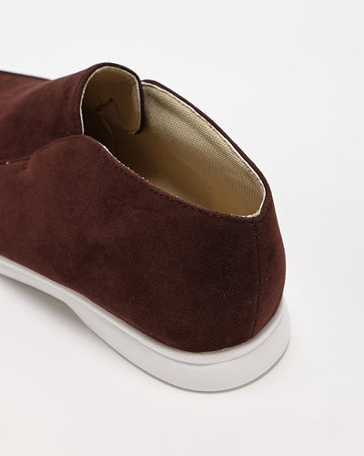 MONACO High Suede Loafers