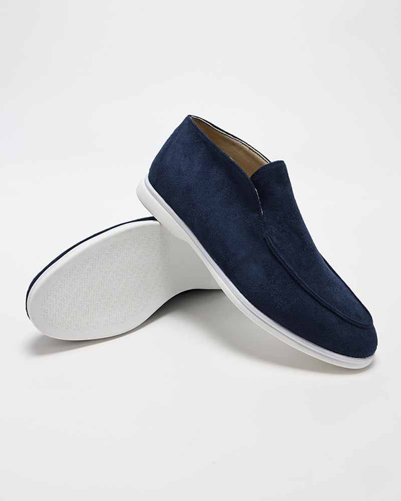 MONACO High Suede Loafers