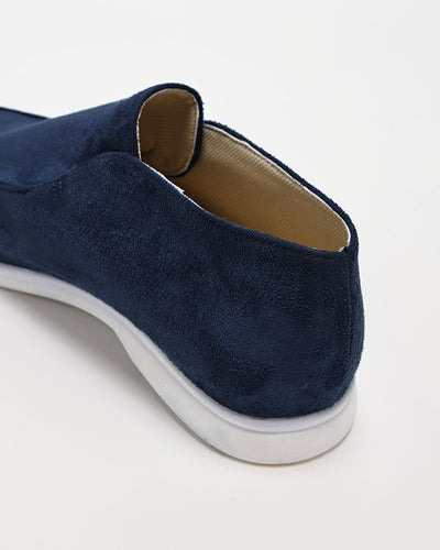 MONACO High Suede Loafers