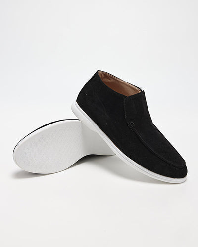 MONACO High Suede Loafers