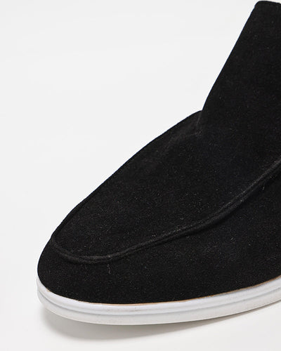 MONACO High Suede Loafers